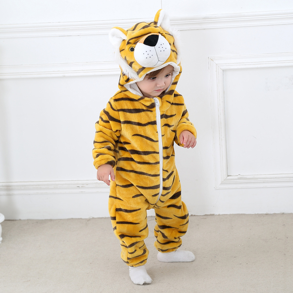 Baby Clothing Factory Shop - Baby Rompers Kids Cosplay Winter Flannel