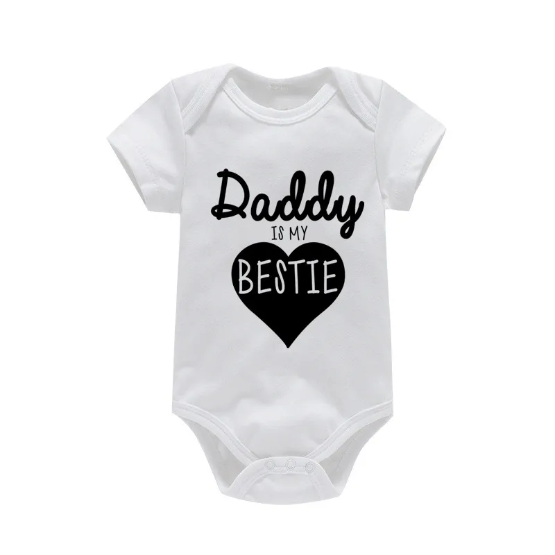 Daddy Is My Bestie Cute Baby B - Baby Clothing Online 评论和价格