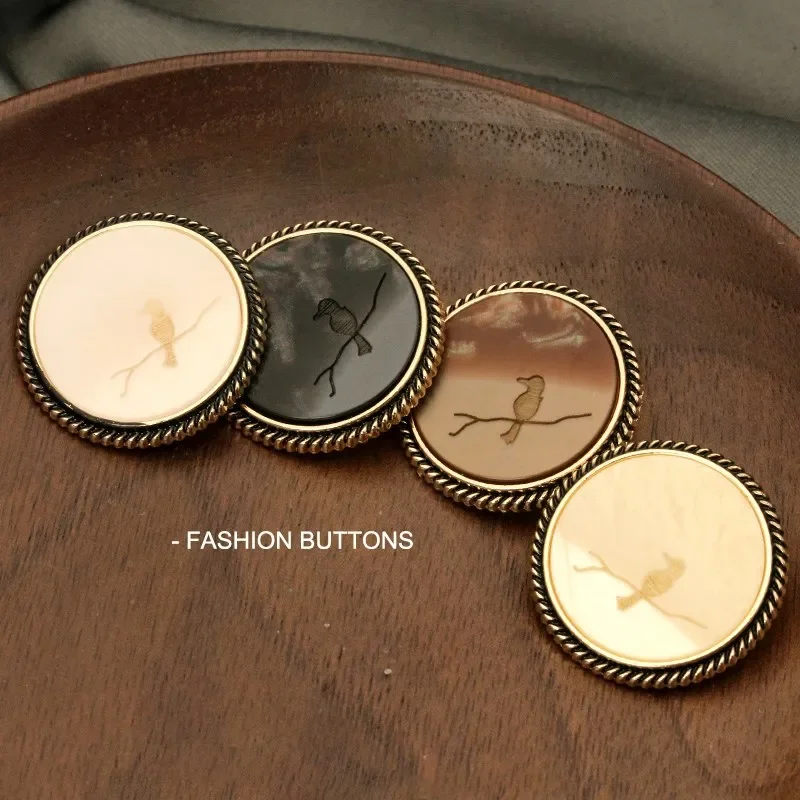 6pcs 18mm 22mm 25mm Bird Decor - Baby Clothing Cheap 评论和价格