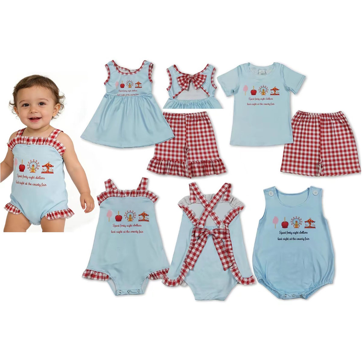 Wholesale Summer Sibling Baby  - Baby Clothing Online 评论和价格