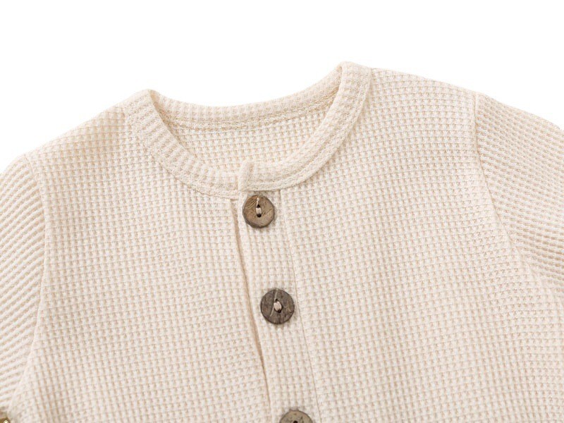 100% Cotton Waffle One-pieces  - Baby Clothing Factory Shop 评论和价格