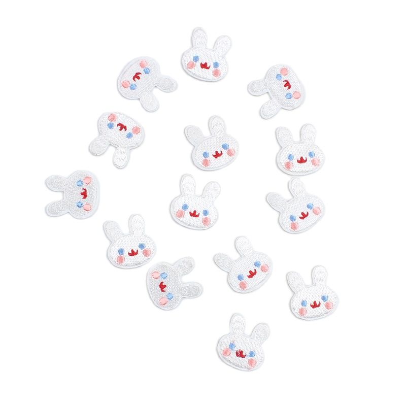 10pcs Iron On Rabbit Patches C - Baby X Clothing 评论和价格