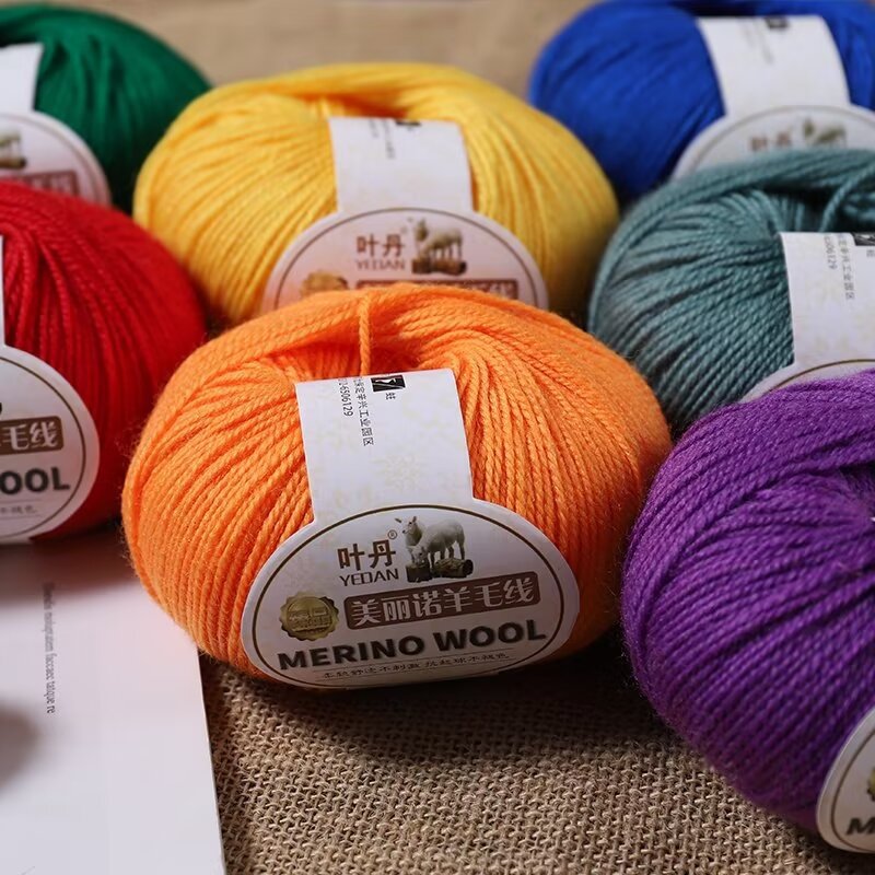 50g/roll Soft Merino Wool Yarn - Baby Clothing Detergent 评论和价格