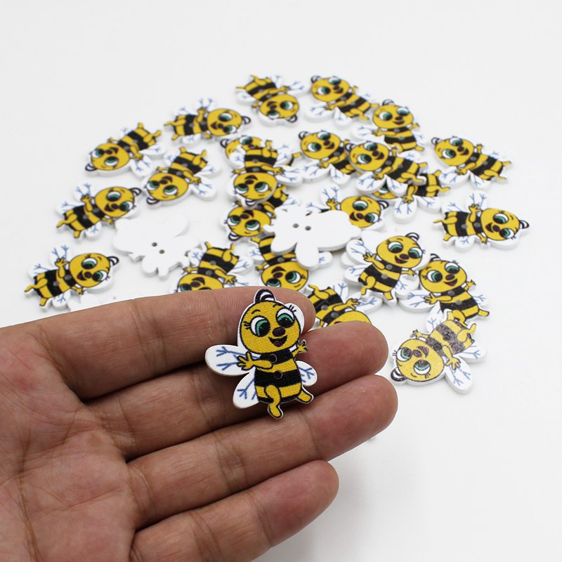 50Pcs New Mixed Cartoon Button - Baby X Clothing 评论和价格