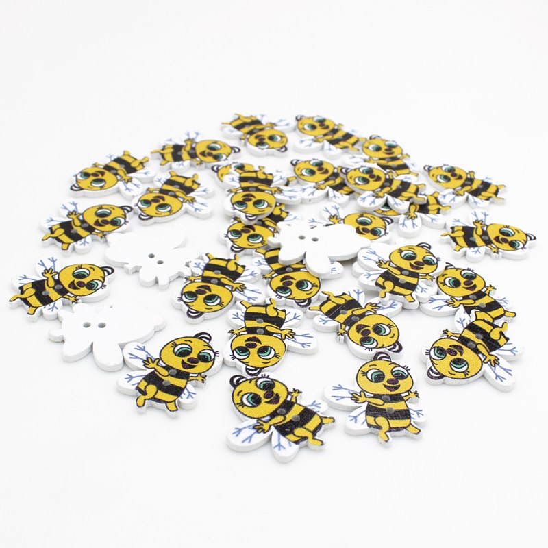 50Pcs New Mixed Cartoon Button - Baby X Clothing 评论和价格