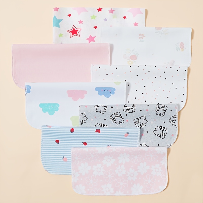 8pcs/pack Baby Washcloths,Bath - Baby Clothing Wash 评论和价格