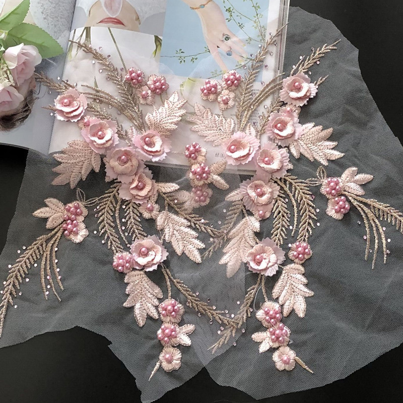 1Pcs Lace Patch Mesh Net Embro - Baby X Clothing 评论和价格