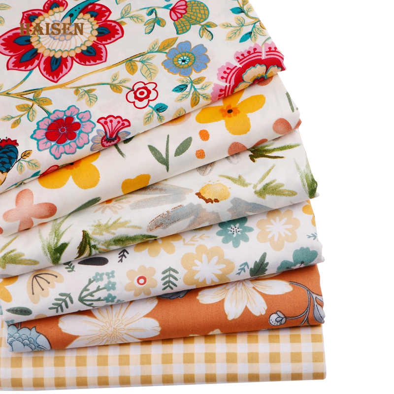 6pcs 40x50cm Cotton Twill Patc - Baby X Clothing 评论和价格