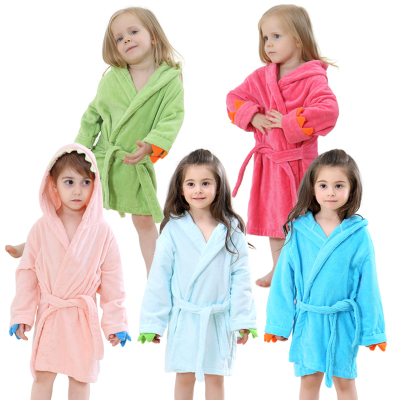 Children's Bathrobe Hooded Dra - Baby Clothing Factory Shop 评论和价格