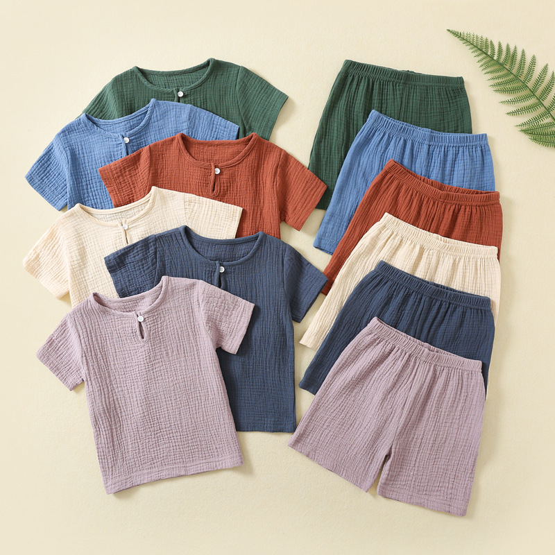 100% Cotton Gauze Baby Summer  - Baby Clothing Factory Shop 评论和价格