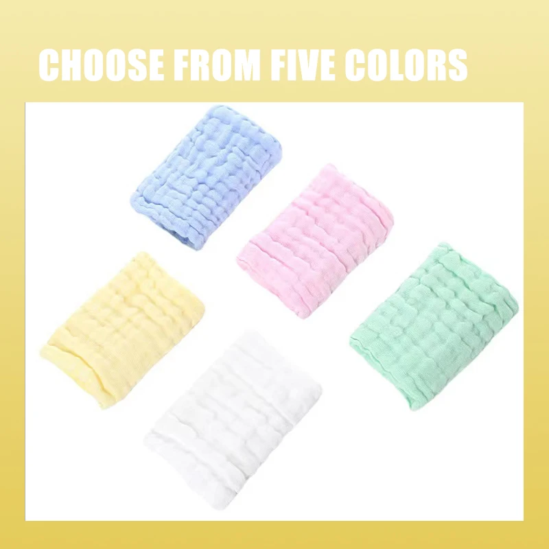 5pcs Baby Muslin Washcloths Bu - Baby Clothing Wash 评论和价格